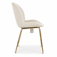 thumbnail image 2 of Silla Berta Velvet Base Dorada, 2 of 2