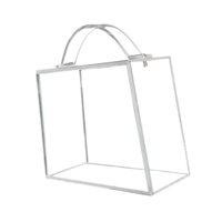 Bothyi - Box De Flores Recipiente Transparente Tota De Regalo Acrílico Para El Aniversario Del Día De San Valentín 19X15X16Cm