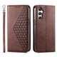 thumbnail image 1 of Funda Flip FOXDOCK para Samsung Galaxy M35 , Estilo Billetera con Diseño Rombo, Correa de Mano y Soporte, Uso Diario, 1 of 6