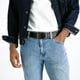 thumbnail image 4 of Jeans casuales reversibles con cinturón Levi's, color negro/marrón, para hombre, 4 of 5