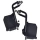 thumbnail image 5 of Reposapiernas elevables para silla de ruedas ENCAREFOR, soporte para pantorrillas no acolchado, 5 of 6