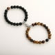 thumbnail image 1 of Heart Matching Couple Bracelets - Natural Stone Beads Yoga Bracelet for Romantic Lovers - Perfect Valentine's Day Gift, 1 of 5