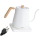 thumbnail image 3 of Hervidor De Agua Eléctrico Para El Hogar Con Mango De Calentamiento Rápido Para Cafetería, Casa De Té, Color Blanco, 3 of 5