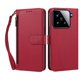 thumbnail image 3 of Funda con Billetera para [Xiaomi 15] con Bolsillo Zipper y Tarjetero Rojo, 3 of 6