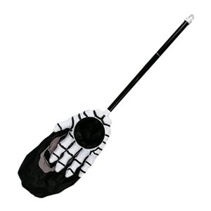 Magideal - Bolsa Grande Para Golosinas De Halloween, Soporte Para Dulces Con Asa, Cesta Para Bolsas De Truco O Golosinas, Suministros De Favores, Para Decoración Negro