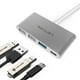 thumbnail image 3 of HUB 4 en 1 Lenyes AX123 USB-C, 3 of 3