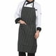 thumbnail image 2 of Pechera O Delantal Gastronomico | Cocina Negro Listado, 2 of 2