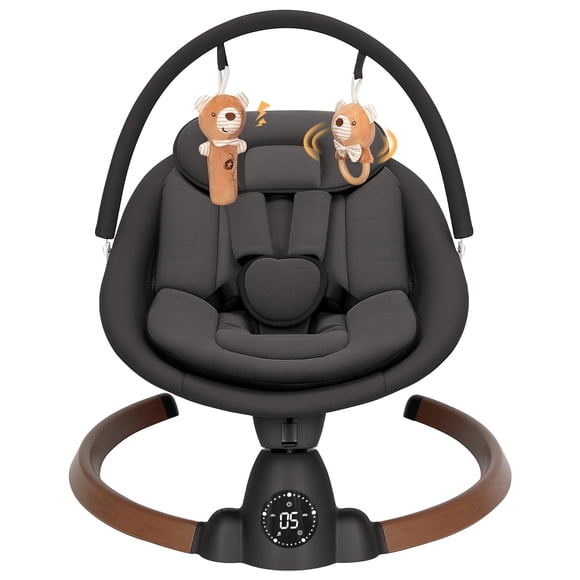 Columpio Eléctrico para Bebé Uuoeebb con Bluetooth, 5 Velocidades y Control Remoto