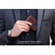 thumbnail image 2 of BILLETERA SERMAN BRANDS tipo Bifold de Cuero con Bloqueo RFID Rojo Cañón, 2 of 6