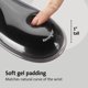 thumbnail image 3 of Reposamuñecas de Gel Wave Duo para teclado – Kensington, 3 of 7
