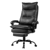 Silla De Oficina Vevor Executive Con Reposapiés De 181,44 Kg De Capacidad