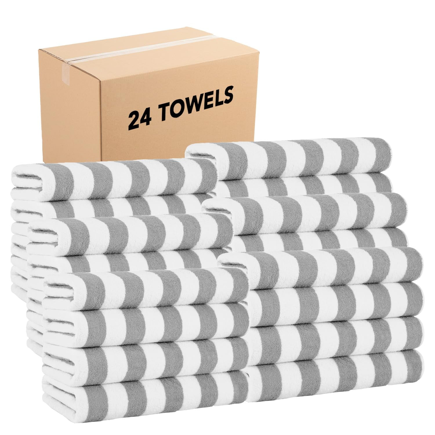 Arkwright Llc - Toalla De Playa Arkwright California Cabana 76 X 178 Cm Gris