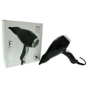 Elchim - Secador De Pelo Iónico Saludable - Negro-Plata De Para Unisex - Secador De Pelo
