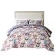 thumbnail image 4 of Set de edredón Greenland Home Fashions Perry Full/Queen, azul pizarra, 4 of 6