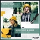 thumbnail image 4 of Gorro de lluvia AWHA Souwester impermeable amarillo para hombre y mujer, 4 of 6