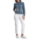 thumbnail image 2 of INSPIRE CHIC Chaquetas de Mezclilla para Mujer Cuello Alto Mangas Largas Chaquetas de Jean Cortas Azul Vintage M, 2 of 6