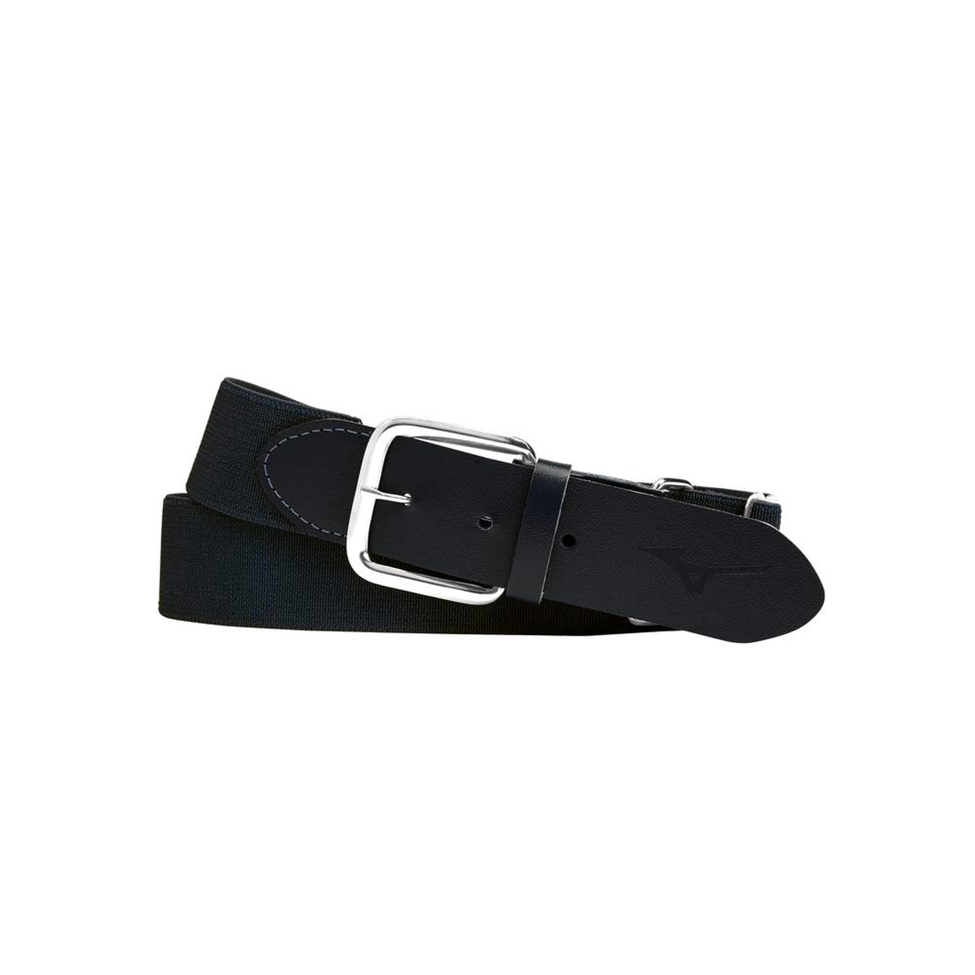 Cinturón De Béisbol Mizuno Classic Elastic Para Adulto, Talla Única, Negro