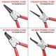 thumbnail image 2 of Alicates WORKPRO Juego de 4 piezas 18 cm con estuche, 2 of 7