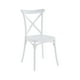 thumbnail image 3 of Pack 4 Silla Crossback Blanca | Ideal Terraza y Interior, 3 of 5