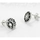 thumbnail image 1 of Aros Plata Fina 925 Sol Luna Estrellas Antialergicos Unisex plateado, 1 of 6