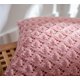 thumbnail image 5 of Funda De Cojín 45x45cm Estilo Nordico Boho Lace Shell Acrilico Tejido Larentia Rosa Palo Rosa Pálido, 5 of 8
