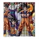 thumbnail image 1 of Cortina de ducha de Dragon Ball Z, juego de cortina de baño con ganchos, tamaño 66 x 72 pulgadas, 1 of 3