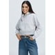 thumbnail image 1 of Polerón Mujer Crop Gris Melange, 1 of 4