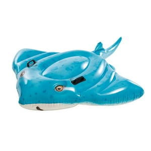 Flotador Inflable Diseño Intex Mantarraya Realista 185X145 Cm Stingray