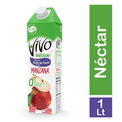 Néctar Sabor Manzana Caja 1 L Vivo