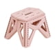 thumbnail image 4 of Taburete Plegable Para Acampar Para Adultos, Taburete Plegable Ultraligero Para Patio, Senderismo, Patio, Color Rosa Claro, 4 of 5