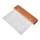 thumbnail image 1 of Raspador De Acero Inoxidable Para Hornear, Picador, Para Repostería, Cafetería, Tienda De Repostería, Mango De Madera, 1 of 5