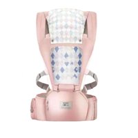 Portabebé Ergonomico 6 En 1 Rosado By Lubabycas