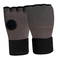 Ioensy - Vendas De Gel Para Boxeo, Guantes Interiores Para Entrenamiento De Boxeo, Taekwondo, Muay Thai, Gris Oscuro