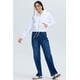 thumbnail image 4 of Polerón Mujer Zipper Crop Blanco, 4 of 4