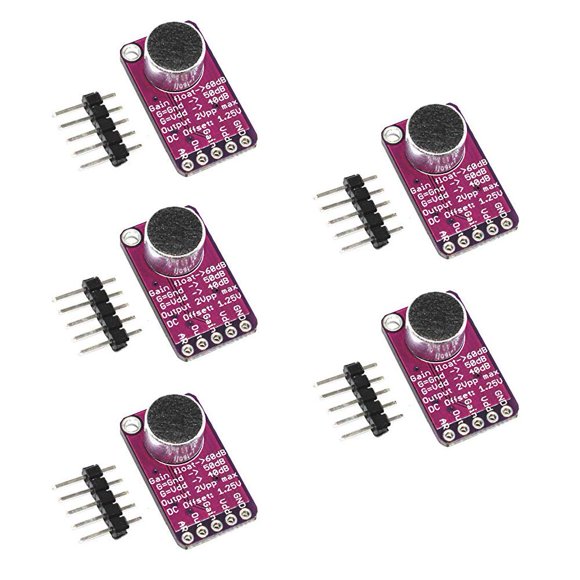 Amplificador de micrófono Electret ACEIRMC MAX9814 para Arduino