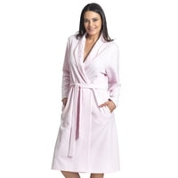 Mon Amour - Bata Biscocho Algodón Smoking Y Bordado | Elegancia Natural