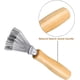thumbnail image 3 of 2 cepillos limpiadores para el cabello, herramienta limpiadora para peines, mini cepillo para eliminar la suciedad con rastrillo de alambre metálico y mango de madera para salón y hogar., 3 of 7