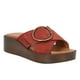 thumbnail image 1 of Sandalia Cuero Mujer Gise Terracota Hush Puppies terracota 38, 1 of 8