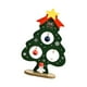 thumbnail image 1 of Árbol De Navidad De Escritorio Artesanías Hechas A Mano Juguete De Navidad Para Escritorio Ventana De Escritorio Verde, 1 of 5