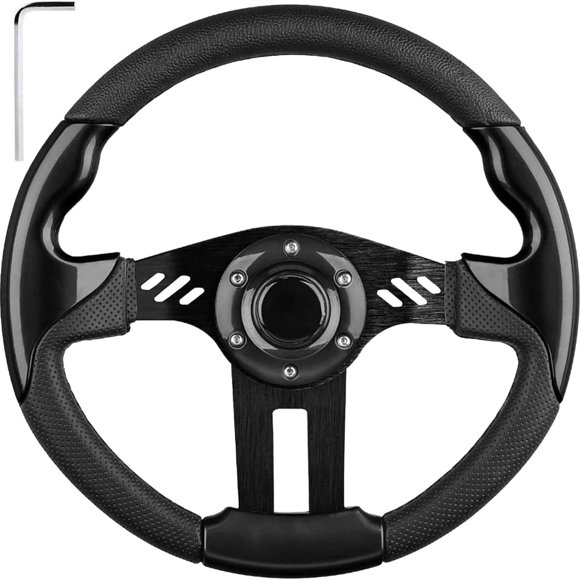 Volante MOSNAI de 32 cm con diseño ergonómico de PVC