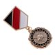 thumbnail image 1 of Charm Vintage Occidental Unisex Moda Estrella Cuelga El Broche Académico De Estilo Azul Marino, 1 of 3