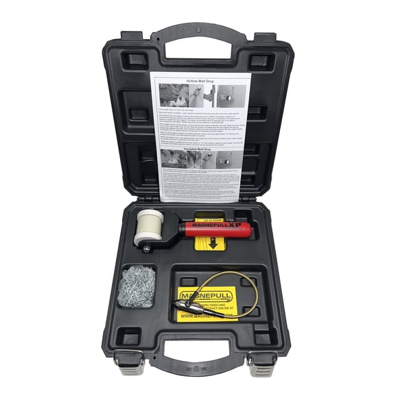 Extractor de alambre magnético Magnepull XP1000-LC con estuche y guía