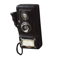 Bothyi - Teléfono Retro Artesanía Teléfono De Estilo Vintage Para Photograp Props Bar Hotel