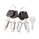 thumbnail image 4 of Candados Para Portaequipajes De Techo Con Llave Para Portaequipajes De Techo, Portaesquís Y Portakayaks Tipo B, 4 of 5