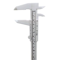 Gen - Pie De Metro Vernier Regla Medidor Guia Visagismo De Cejas Multicolor