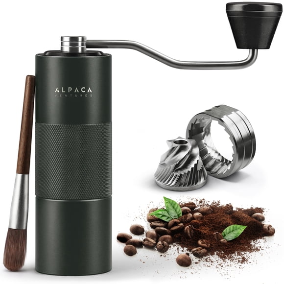 Molino de café ALPACA VENTURES de muela cónica 460 g