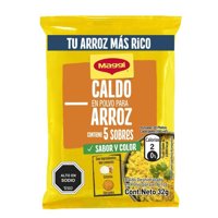 Caldo En Polvo Para Arroz (5 Sobres) Bolsa 32 G Maggi