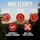 thumbnail image 5 of Encendedor de fuego EZ Fire All-Natural para fogatas y chimeneas, 5 of 6