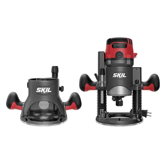 Enrutador SKIL RT1322-00 con sumersión y base fija de 14 amperios