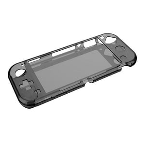 Funda Dura Transparente Aaronmei Nintendo Switch Lite Negro Transparente